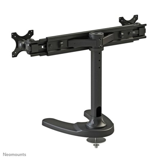 Supporto da scrivania Neomounts FPMA-D700DD per 2 monitor 19-30" regolabile nero