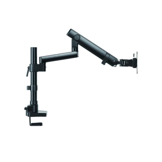 Soporte monitor V7 DMS1P profesional ajuste manual aluminio 8 kg hasta 32" negro