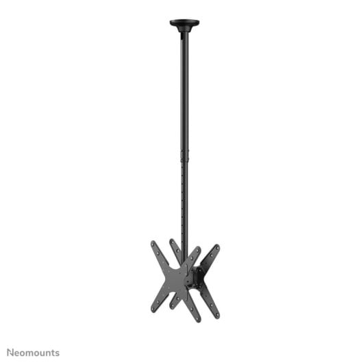 Supporto da soffitto Neomounts FPMA-C340DBLACK per doppio monitor/TV 32-75" regolabile in altezza, nero