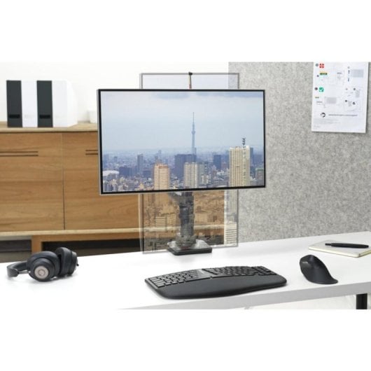 Monitorhalterung SmartFit Premium, Klemme/Schraubbefestigung, 20 kg, 35"-49", 300 x 300 mm, Schwarz