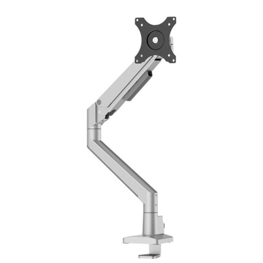 Supporto da scrivania per monitor Neomounts DS70-250SL1 17-35” molla a gas Topfix 180° Stop Clamp/Foratura, 9 kg, 100x100 mm, Argento