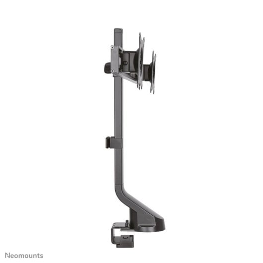 Supporto da scrivania per doppio monitor Neomounts FPMA-D860DBLACK, regolabile, 10-27", nero