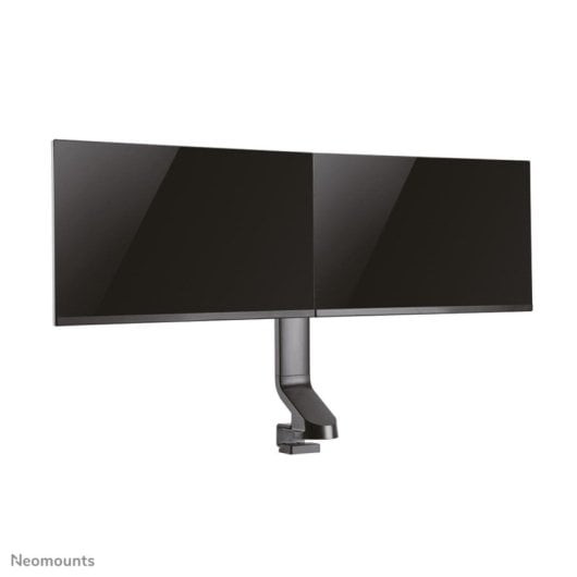 Supporto da scrivania per doppio monitor Neomounts FPMA-D860DBLACK, regolabile, 10-27", nero