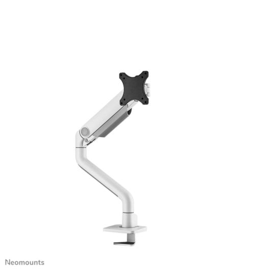 Supporto da scrivania Neomounts DS70S-950WH1 per monitor 17-49'' con molla a gas e Topfix, bianco