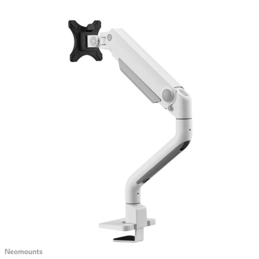 Supporto da scrivania Neomounts DS70S-950WH1 per monitor 17-49'' con molla a gas e Topfix, bianco