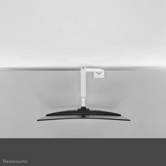 Supporto da scrivania Neomounts DS70S-950WH1 per monitor 17-49'' con molla a gas e Topfix, bianco