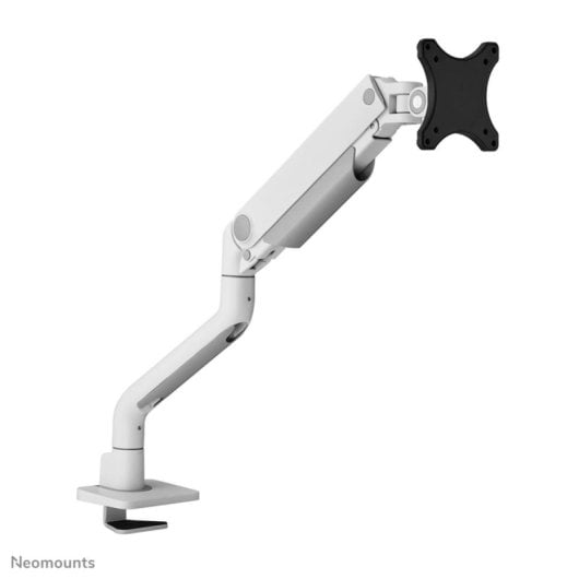 Supporto da scrivania Neomounts DS70S-950WH1 per monitor 17-49'' con molla a gas e Topfix, bianco