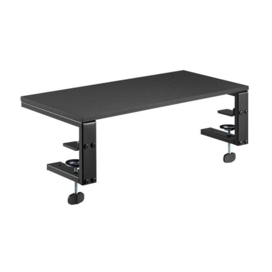 Soporte de monitor V7 CMP1B ajustable abrazadera 10-32" acero negro