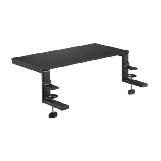 Soporte de monitor V7 CMP1B ajustable abrazadera 10-32" acero negro