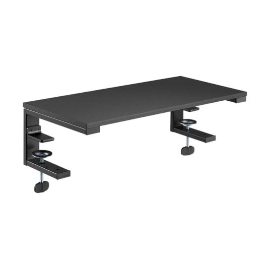 Soporte de monitor V7 CMP1B ajustable abrazadera 10-32" acero negro