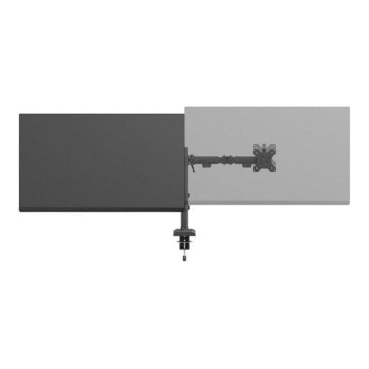Supporto per monitor Neomounts DS60-600BL2 10-32" Quick-fix Nero con regolazione completa, doppio braccio, fissaggio Pinza/Foro, VESA 75x75/100x100