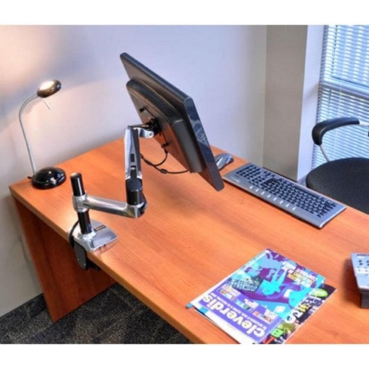 Brazo para monitor Ergotron LX Tall Pole 1 pantalla 34" 11,3 kg aluminio negro