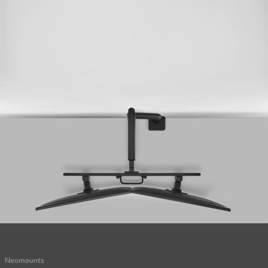 Supporto da scrivania Neomounts DS75S-950BL2 doppio braccio per monitor 17-32" con molla a gas, Topfix e fermo a 180° - Nero