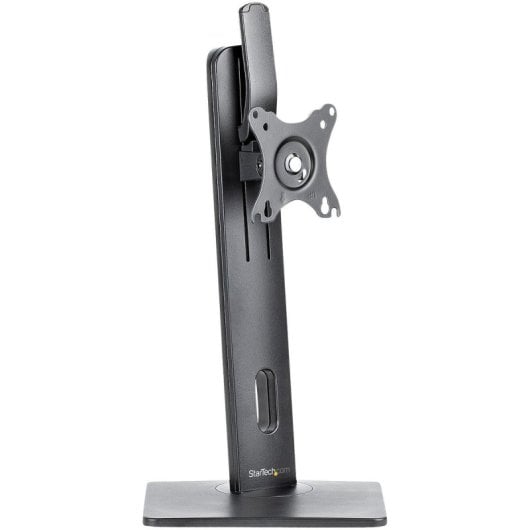 Universal Monitorständer mit vollständiger Bewegung, Höhenverstellung, drehbarer Basis, für 32 Zoll VESA Monitore, Aluminium, Schwarz