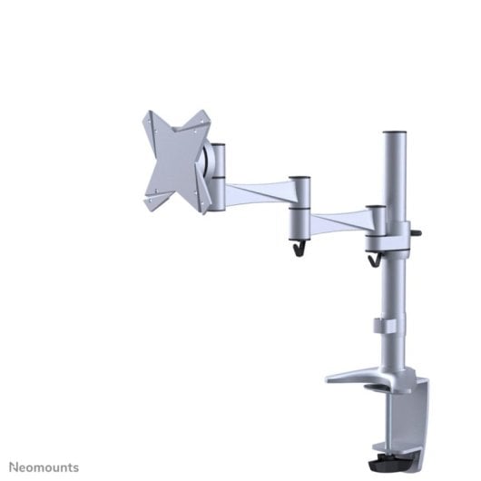 Supporto monitor Neomounts FPMA-D1330SILVER da 10 a 30 pollici, fissaggio Pinza/Foratura, 9 kg, argento