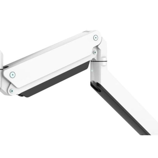 Supporto da scrivania per 3 monitor regolabile in altezza con molla a gas, bianco, montaggio clamp/bolt-through, compatibilità VESA 75x75/100x100, Neomounts NM-D775DX3WHITE