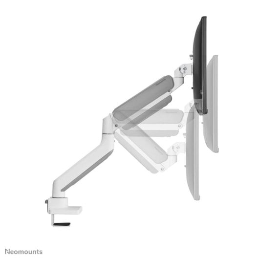 Supporto da scrivania Neomounts DS70-450WH1 per monitor 17-42", molla a gas, Topfix, bianco