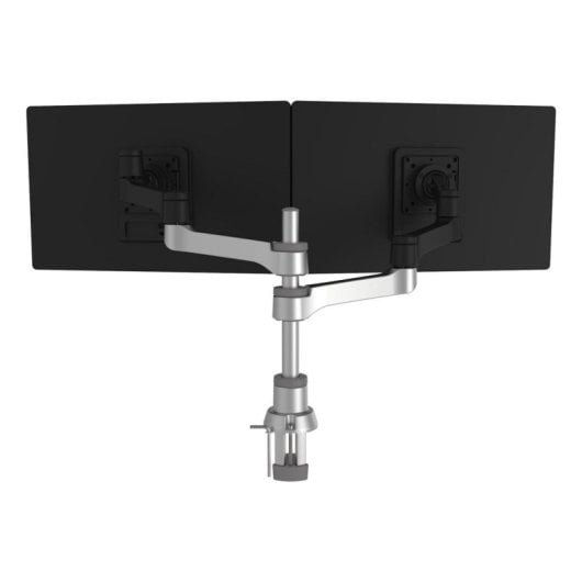 Brazo para monitor R-Go Zepher Dual ajustable 8 kg 24-32" modular negro