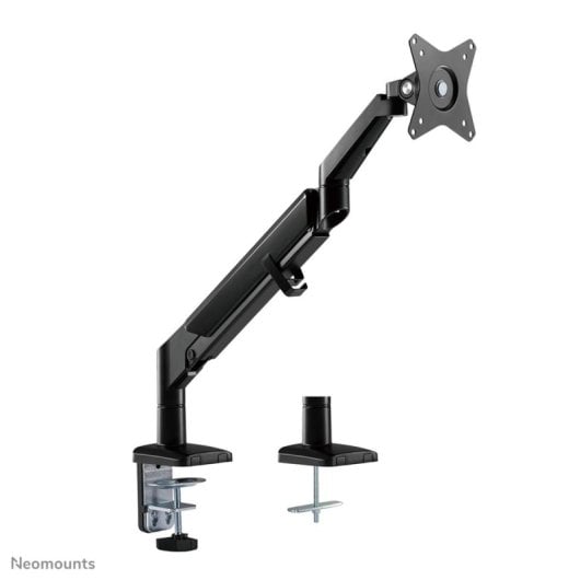 Supporto da scrivania Neomounts DS70-810BL1 per monitor 17-32", molla a gas, VESA 75x75/100x100, nero