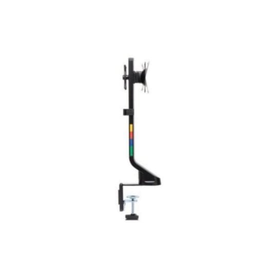 Monitorarm SmartFit platzsparend, höhenverstellbar, 32", 8 kg, schwarz