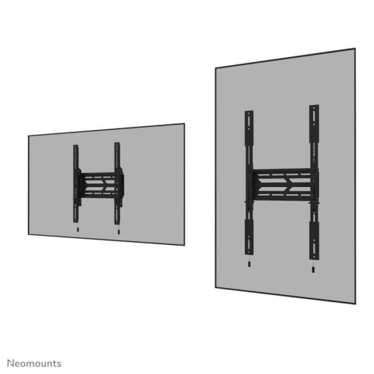 Staffa da parete fissa Neomounts WL30S-950BL19 per TV da 55" a 110", 160 kg, nero
