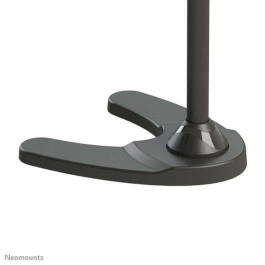 Supporto da scrivania per doppio monitor Neomounts FPMA-D700DDV, regolabile, nero, 10-27"
