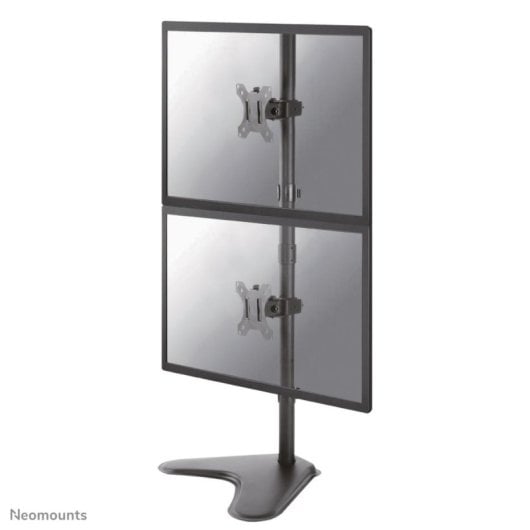 Supporto da scrivania Neomounts FPMA-D550DDVBLACK per due monitor 10-32", 6 kg, VESA 75x75 / 100x100, Nero