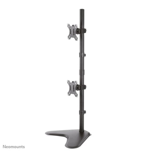 Supporto da scrivania Neomounts FPMA-D550DDVBLACK per due monitor 10-32", 6 kg, VESA 75x75 / 100x100, Nero