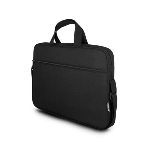 Maletín Urban Factory Nylee para portátil 17,3" negro poliéster con correa hombro