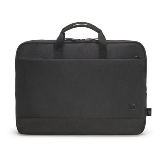 Maletín DICOTA Slim Eco MOTION 12-13.3" Poliéster Reciclado Negro Bolsillos Extra