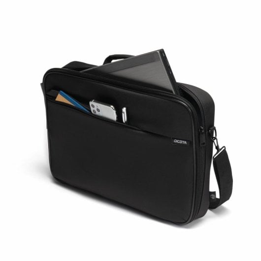 Custodia universale sleeve DICOTA D32088-RPET per notebook fino a 16 pollici, con tracolla, materiale riciclato, nero