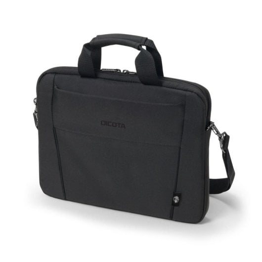 Notebook-Tasche Eco Slim Case BASE 14.1 inch Schultergurt Schwarz Polyester
