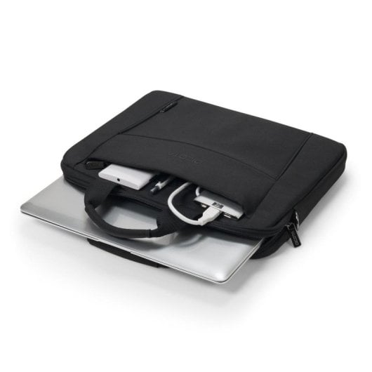Notebook-Tasche Eco Slim Case BASE 14.1 inch Schultergurt Schwarz Polyester