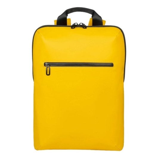 Zaino Tucano Gommo per laptop fino a 16'' Monocromatico, nero/giallo, unisex