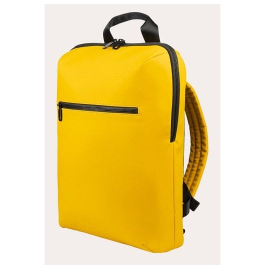 Zaino Tucano Gommo per laptop fino a 16'' Monocromatico, nero/giallo, unisex