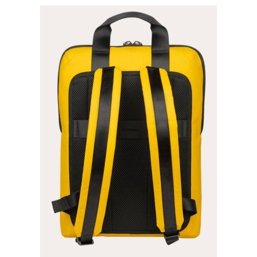Zaino Tucano Gommo per laptop fino a 16'' Monocromatico, nero/giallo, unisex