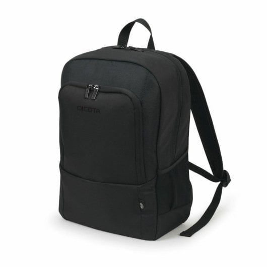 Mochila DICOTA Eco Backpack BASE 17.3" Polyester Negra con Material Reciclado 28L