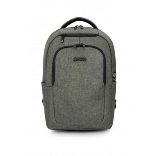 Universelle Notebook-Rucksack Urban Factory ECB34UF, 14,1 Zoll, Khaki, recyceltes Polyester