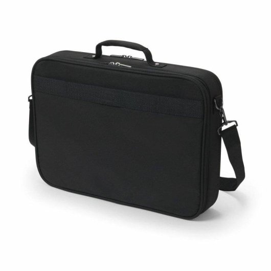 Maletín Dicota Eco Multi Plus BASE 15.6" Negro Poliéster Reciclado Bolsillos Multiusos