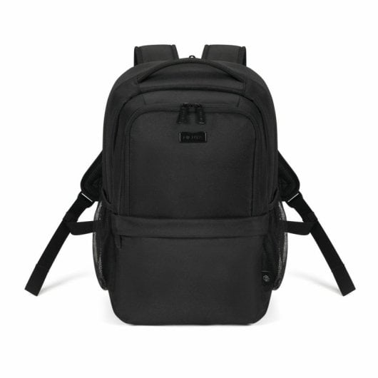Mochila DICOTA D32028-RPET Black 17.3" Compartimentos impermeable reciclada