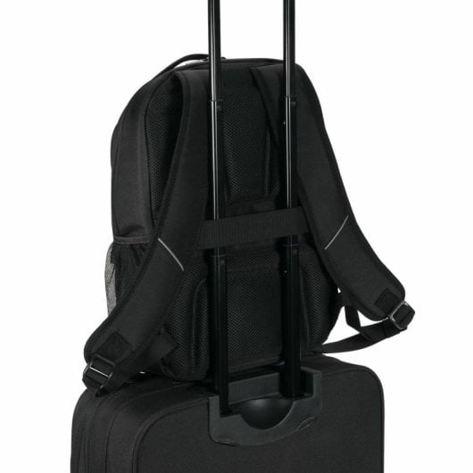Mochila DICOTA D32028-RPET Black 17.3" Compartimentos impermeable reciclada