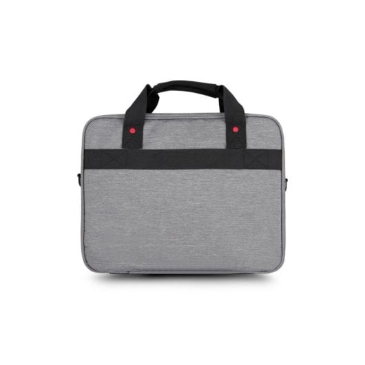 Maletín Urban Factory Mixee para portátil 15,6" gris rosa con puerto USB