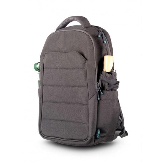 Mochila Urban Factory ELB14UF reciclada gris para portátiles hasta 14 pulgadas resistente al agua