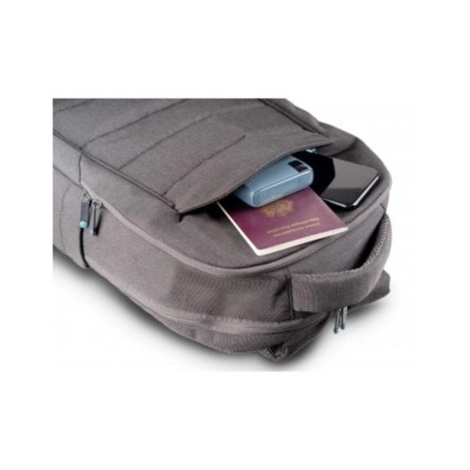 Mochila Urban Factory ELB14UF reciclada gris para portátiles hasta 14 pulgadas resistente al agua