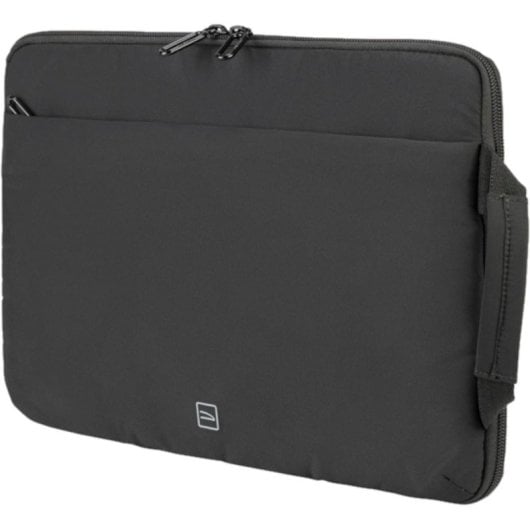 Funda Tucano Sandy Sleeve 14" Negra Unisex con Asa y Material Reciclado