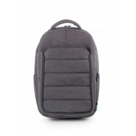 Mochila Urban Factory ELB15UF 15.6" poliéster reciclado resistente al agua gris
