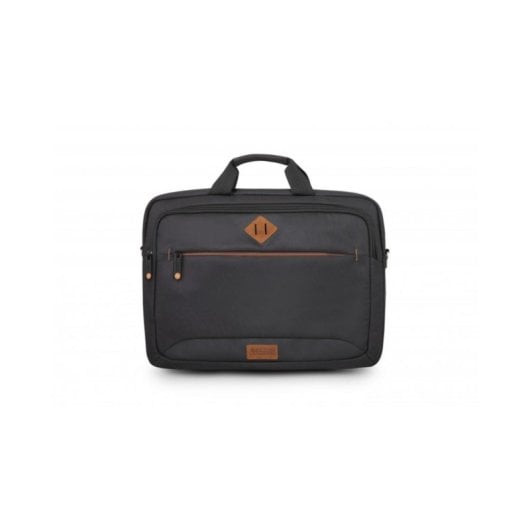 Maletín Urban Factory ETC15UF para portátil 15,6" negro eco correa hombro y compartimentos