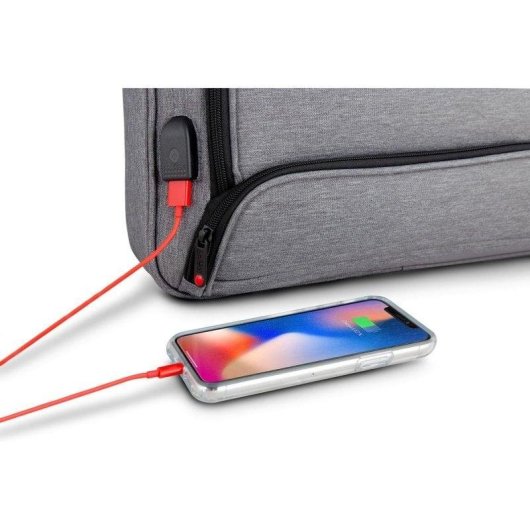 Aktentasche Urban Factory Mixee Edition für Laptop 14" mit USB wasserabweisend