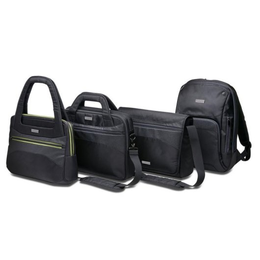 Mochila Kensington Triple Trek para Ultrabook 14" preta monocromática resistente