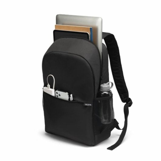 Mochila Dicota D32085-RPET Black 16" PET Reciclado Multiusos 15L 470g
